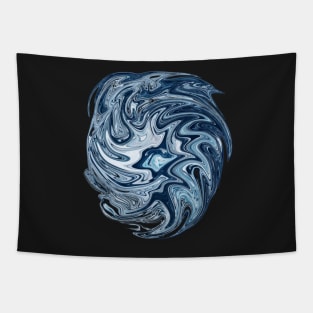 Abstract Ocean Design Available on Multiple Products Tapestry