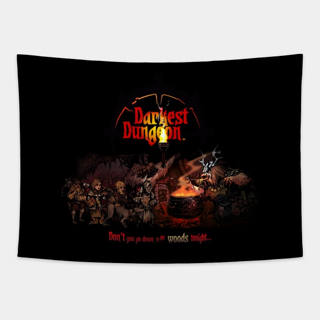 Darkest Dungeon Tapestry by elobrerodelarte