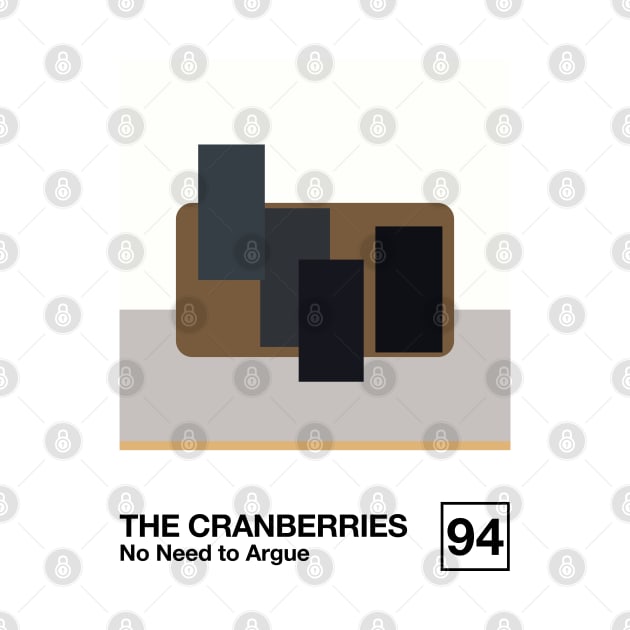 The Cranberries / Minimal Style Graphic Artwork Design by saudade