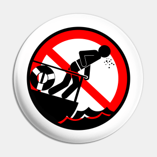 Ride Warning: Motion Sickness Pin