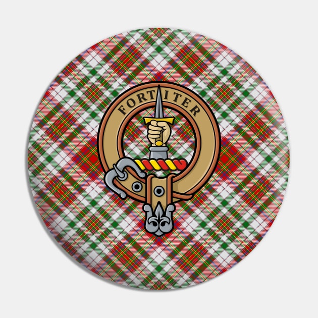 Clan MacAlister Dress Tartan Pin by sifis