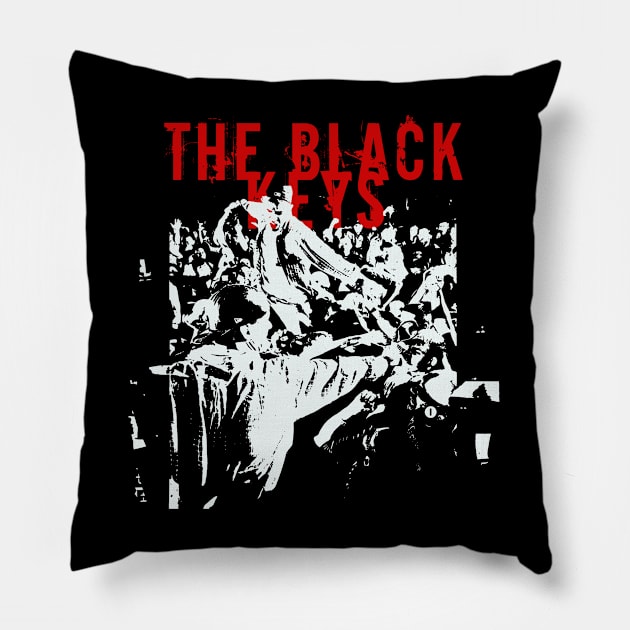 the black keys get it on Pillow by brdk visual