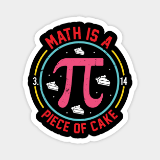 Heart Pi Day Funny Graphic Math Teacher for Women Kids Men Magnet