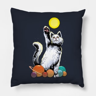 Space Cat Pillow