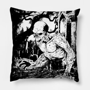 Zombie Death Metal Pillow