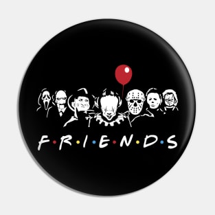 Friends Halloween Pin