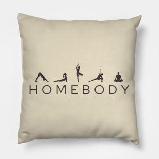 Homebody Yoga Lover Pillow