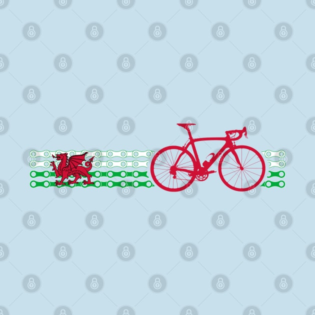 Bike Stripes Wales (Chain) by sher00