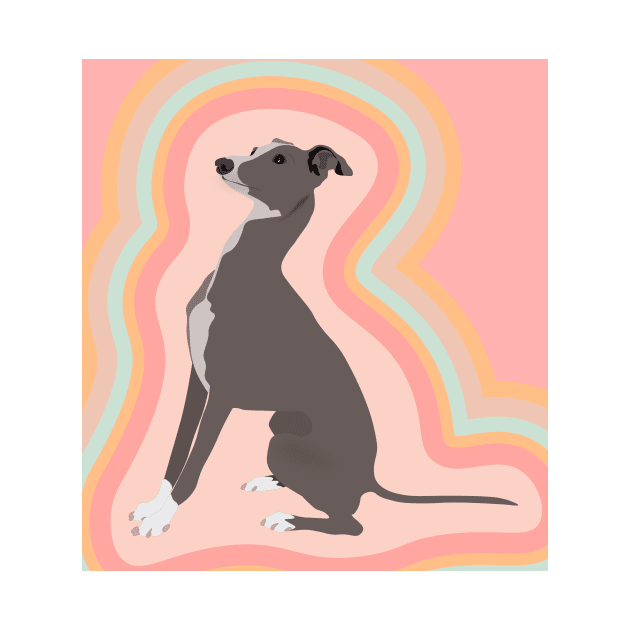 Italian Greyhound Pastel by sydneyurban