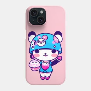 A CUTE KAWAI Panda Phone Case