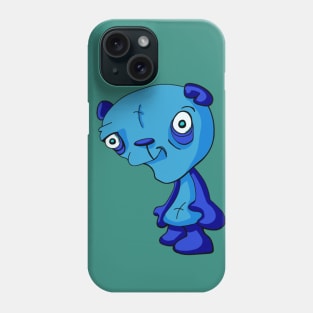 Single blue bear Phone Case