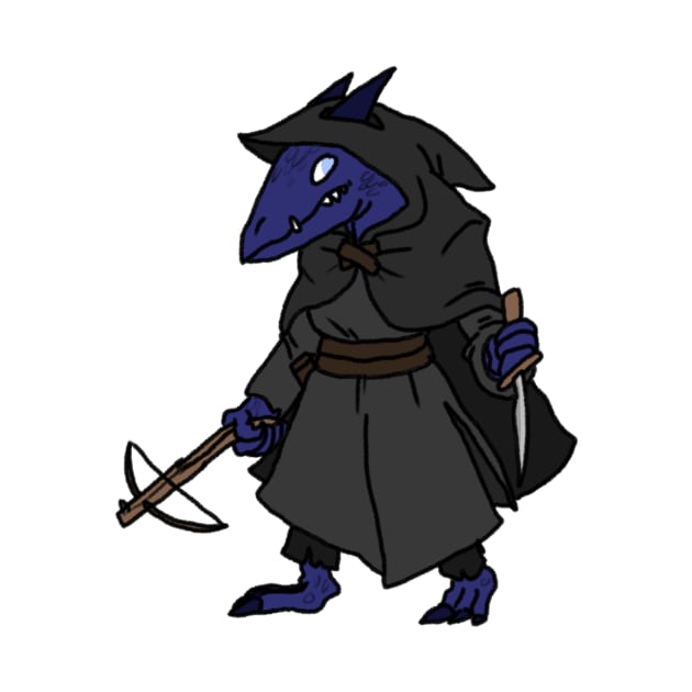 Dragonborn Rogue by NathanBenich