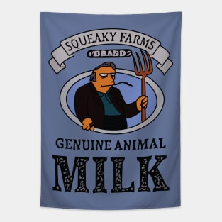 Squeaky Farms' Genuine Animal Milk Tapestry