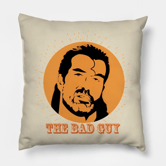 razor bad guy Pillow by seasoning miwon podcast