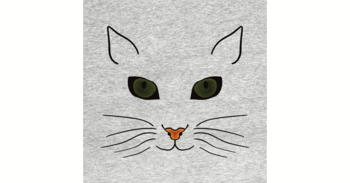 Cute Cat Face National Cat Day 2020 Cat Face Art T Shirt