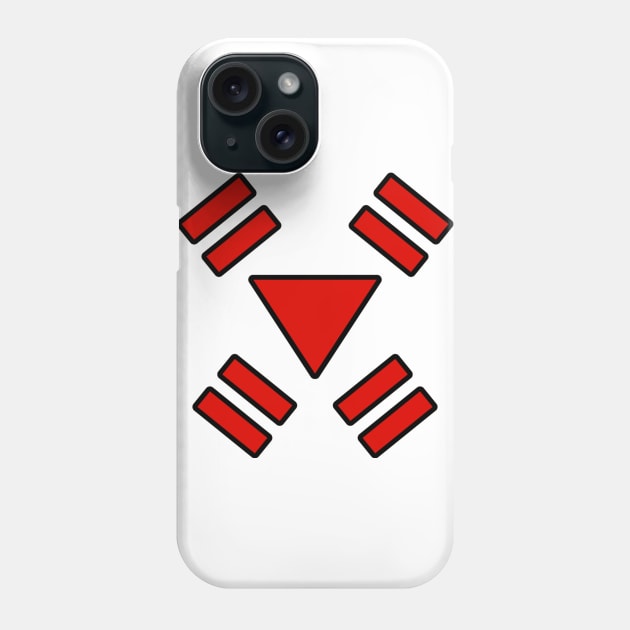 Battle-Cry Tee Phone Case by J. Rufus T-Shirtery