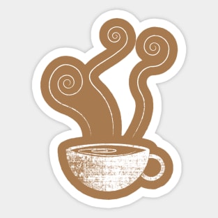 Coffee  Sticker for Sale by negrarts