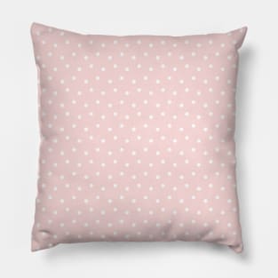 Valentine Pastel Pink White Heart Pillow