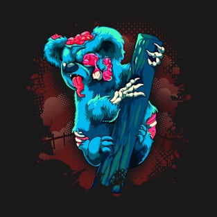 Halloween Koala Zombie T-Shirt