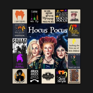 Hocus Pocus I Smell Children I Put A Spell On T-Shirt