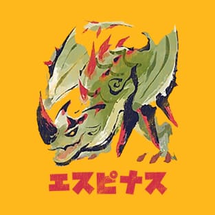 Monster Hunter Rise Sunbreak Espinas Kanji Icon T-Shirt