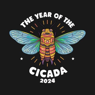 Cicada Lover Year Of The Cicada 2024 Entomology Cicada T-Shirt