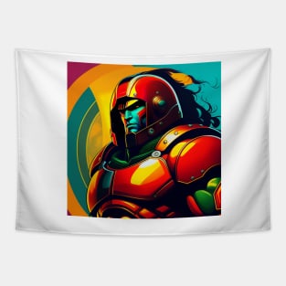 Funny Spartan Strong Vintage Tapestry