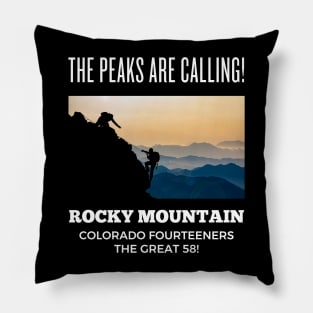 Colorado Fourteeners - Adventure Pillow