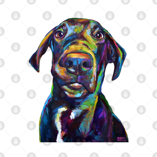 Handsome Hank The Great Dane by RobertPhelpsArt