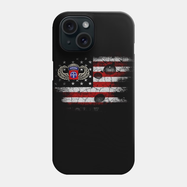 82nd Army Airborne Division Shirt Men Women Phone Case by floridadori