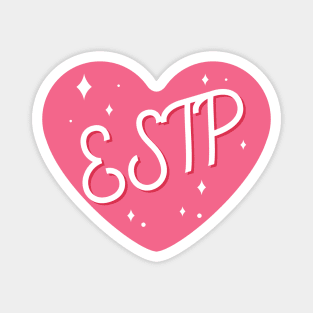 ESTP personality typography Magnet