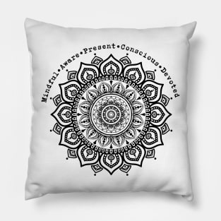 Conscious Mandala Pillow