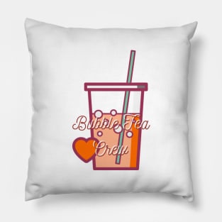 Bubble Tea Crew Pillow