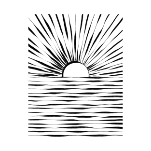 Minimal Sunrise / Sunset T-Shirt