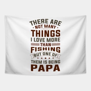 Dad Angler Funny Saying Father's Day Men Tapestry