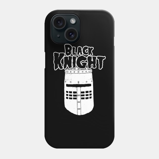 Black Knight Phone Case by RetroDivision
