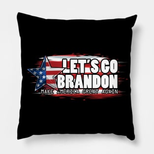 lets go brandon- make america great again Pillow