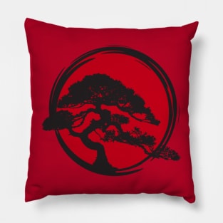 Bonsai tree japanese art Pillow