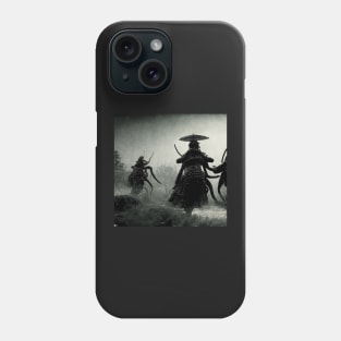 Old Samurai Painting Phone Case