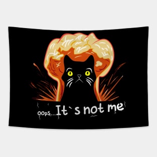 Bomber cat Tapestry