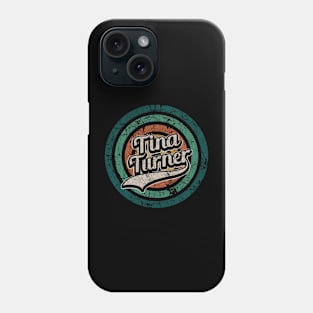 Tina Turner // Retro Circle Crack Vintage Phone Case