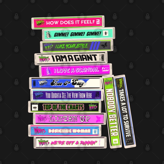 THE MISFITS Songs Cassettes / Jem and the Holograms by darklordpug