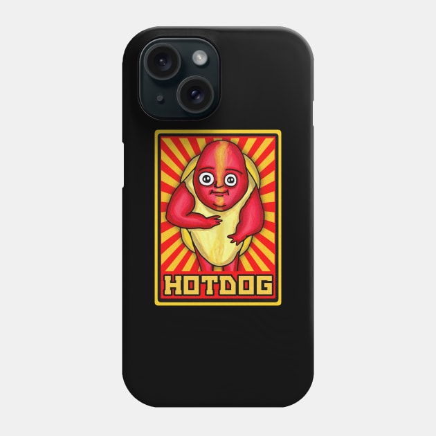 HOTDOG Phone Case by BEAVERNIGHT