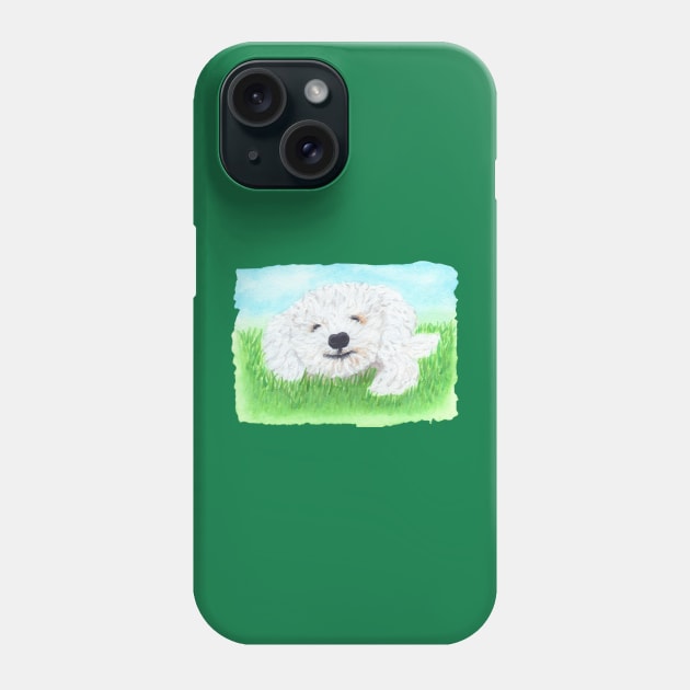 Smiling dog Phone Case by NashTheArtist