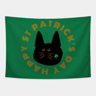 St Patrick’s Shamrock Cat Tapestry