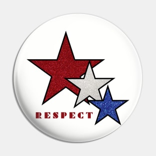 Respect | 4th Of July-Patriot Pin