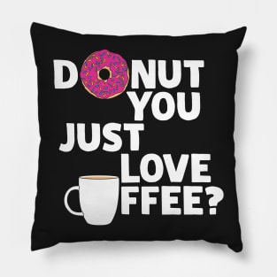 Donut you just love coffee? Pillow