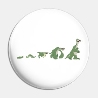 Ice Age Sid the Sloth Evolution in Color Pin