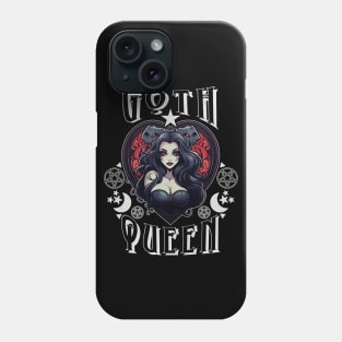 Goth Queen - Vintage Phone Case