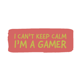 I can’t keep calm im a gamer T-Shirt